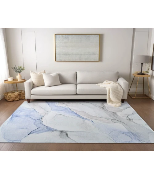 Chantille ACN515 Blue 2'6" x 3'10" Rug