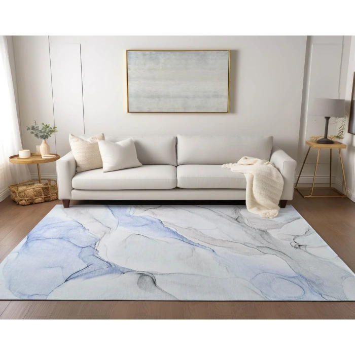 Chantille ACN515 Blue 8' x 10' Rug