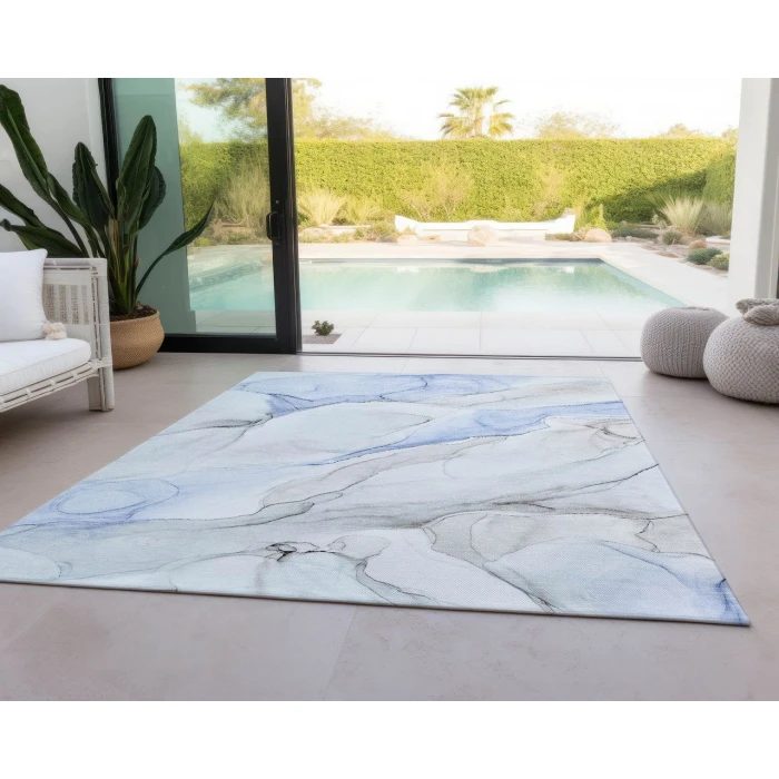Chantille ACN515 Blue 8' x 10' Rug