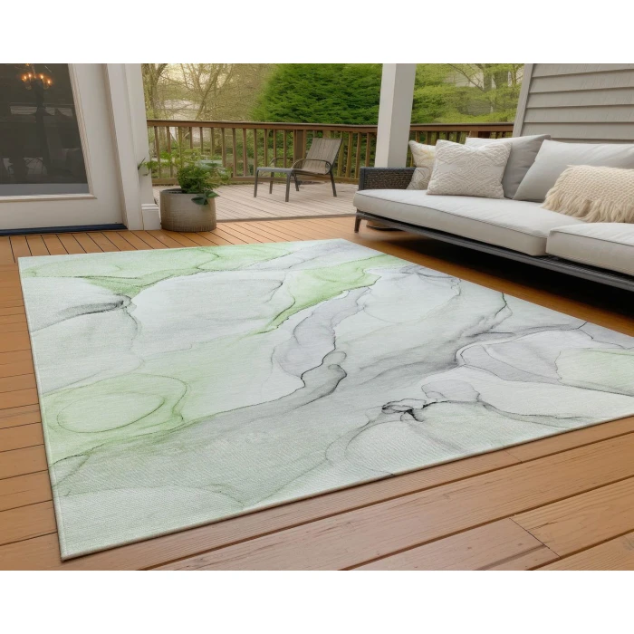 Chantille ACN515 Green 9' x 12' Rug