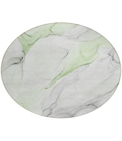 Addison Chantille ACN515 Green 8 ft. x 8 ft. Round Rug