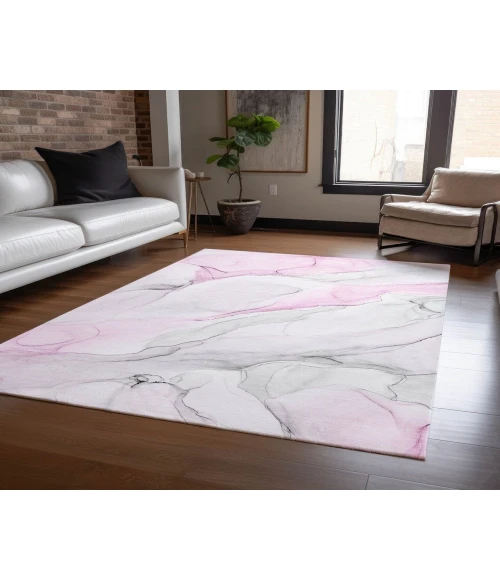 Chantille ACN515 Pink 5' x 7'6" Rug