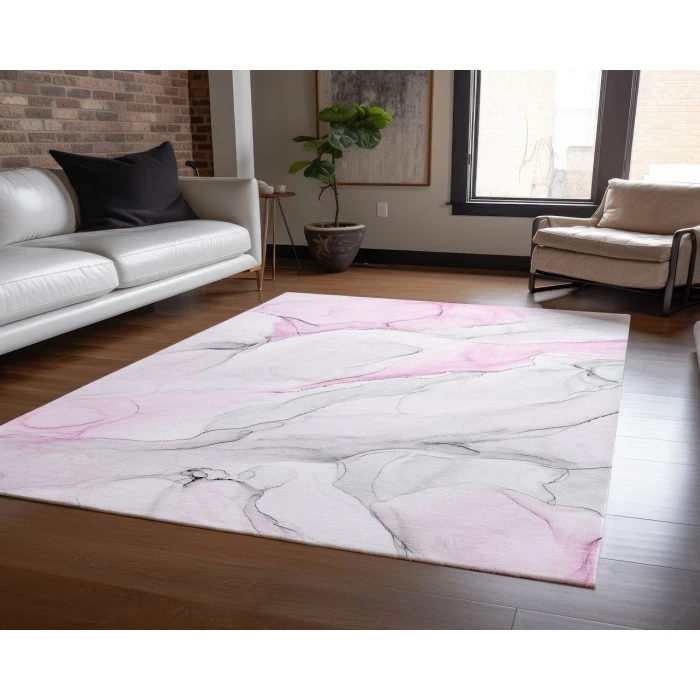 Chantille ACN515 Pink 2'6" x 3'10" Rug