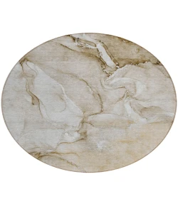 Addison Chantille ACN516 Brown 8 ft. x 8 ft. Round Rug