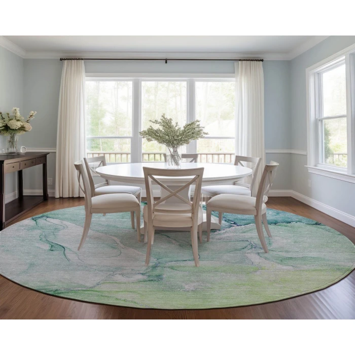 Chantille ACN516 Green 8' x 8' Rug