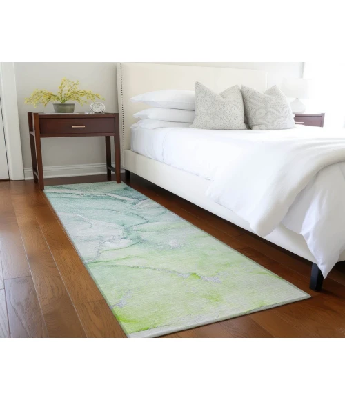 Chantille ACN516 Green 2'3" x 7'6" Rug