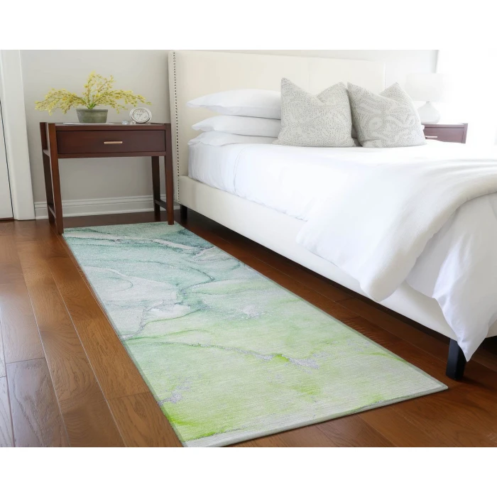 Chantille ACN516 Green 2'3" x 7'6" Rug