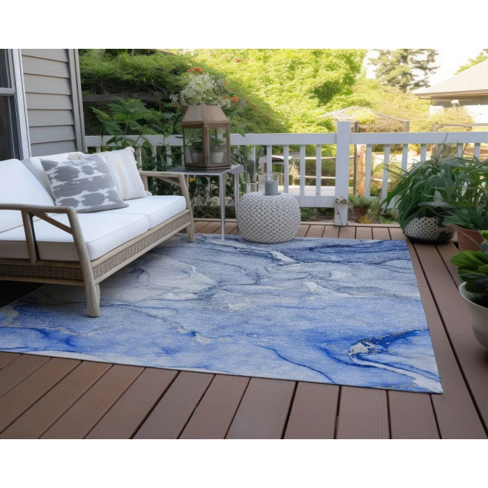Chantille ACN516 Navy 2'6" x 3'10" Rug
