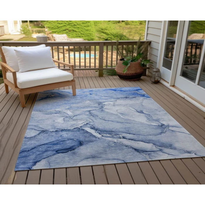 Chantille ACN516 Navy 2'6" x 3'10" Rug