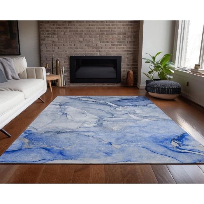 Chantille ACN516 Navy 2'6" x 3'10" Rug