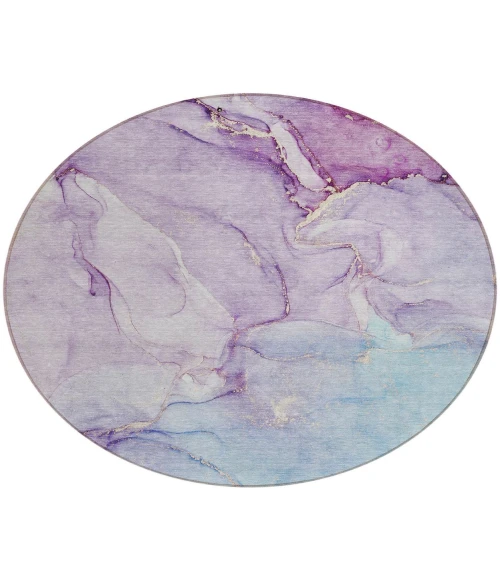 Chantille ACN516 Purple 8' x 8' Rug