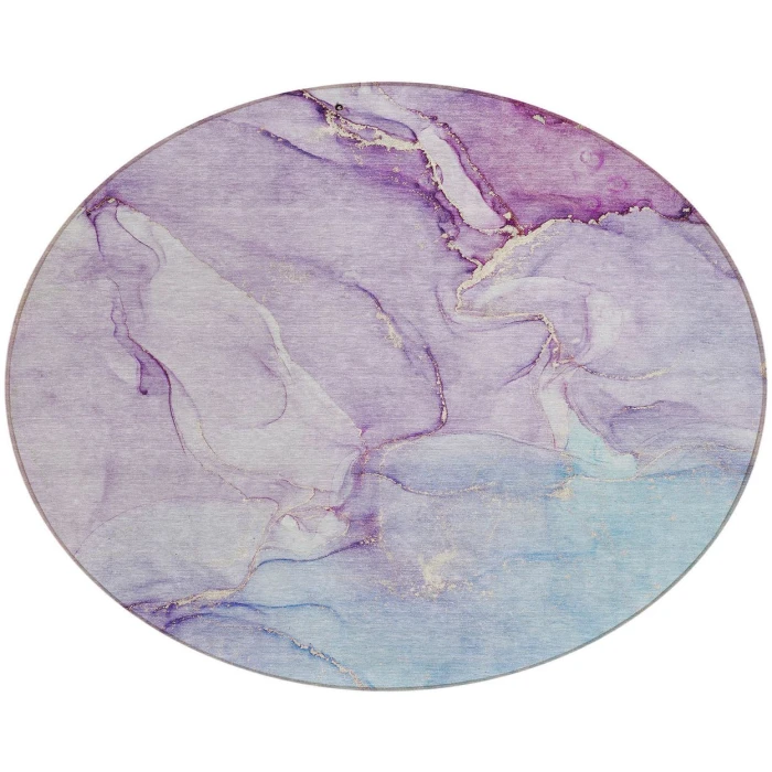 Chantille ACN516 Purple 8' x 8' Rug