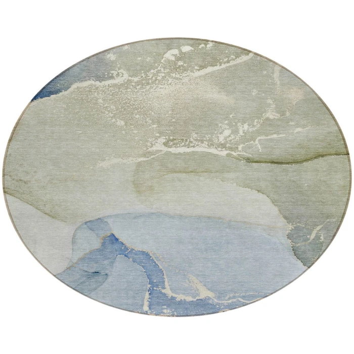 Chantille ACN517 Blue 8' x 8' Rug
