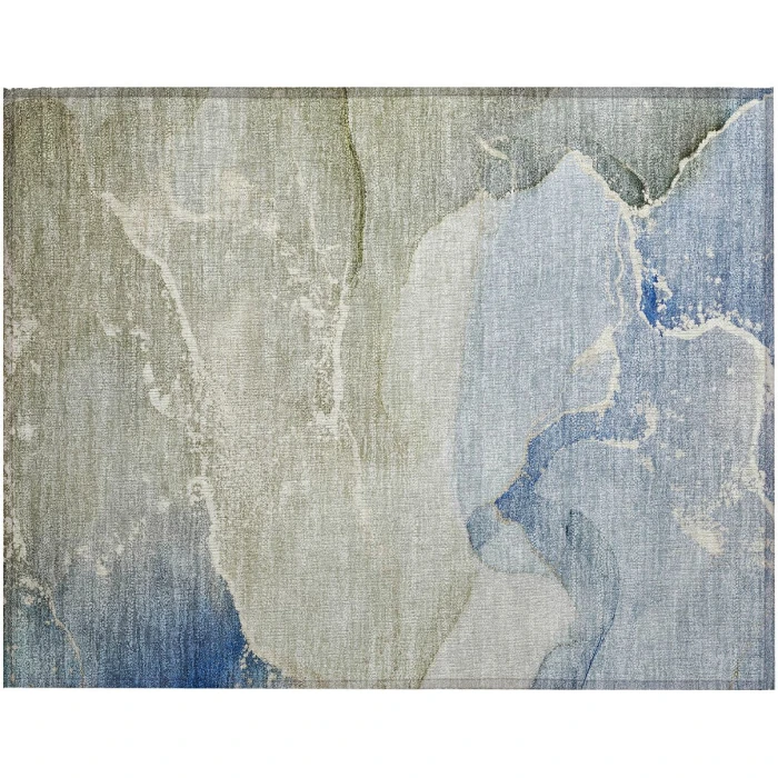 Chantille ACN517 Blue 1'8" x 2'6" Rug