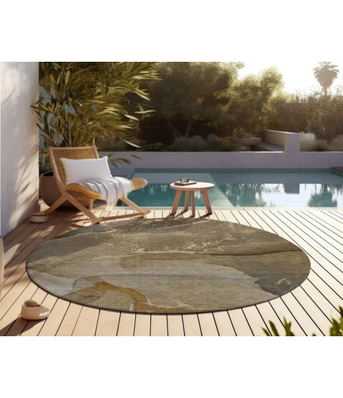 Chantille ACN517 Brown 8' x 8' Rug