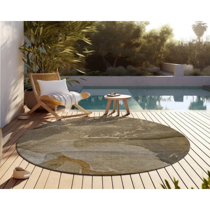 Chantille ACN517 Brown 8' x 8' Rug