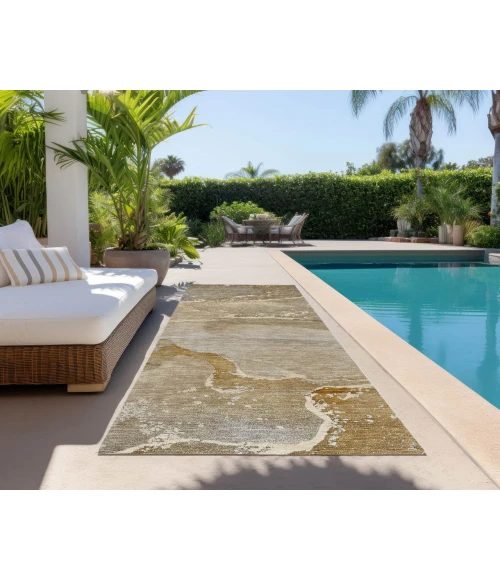Chantille ACN517 Brown 2'3" x 7'6" Rug