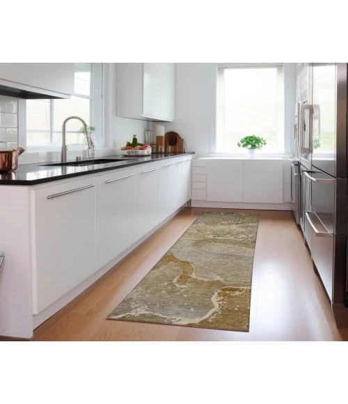 Chantille ACN517 Brown 2'3" x 7'6" Rug