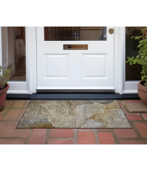 Chantille ACN517 Brown 1'8" x 2'6" Rug