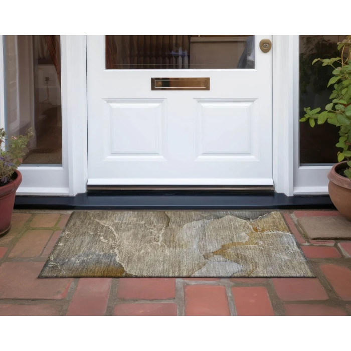 Chantille ACN517 Brown 1'8" x 2'6" Rug