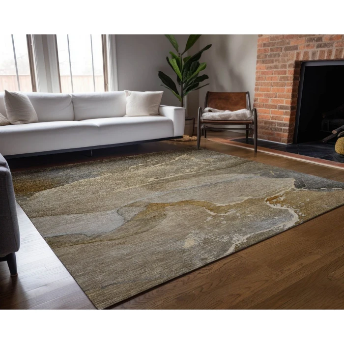 Chantille ACN517 Brown 8' x 10' Rug