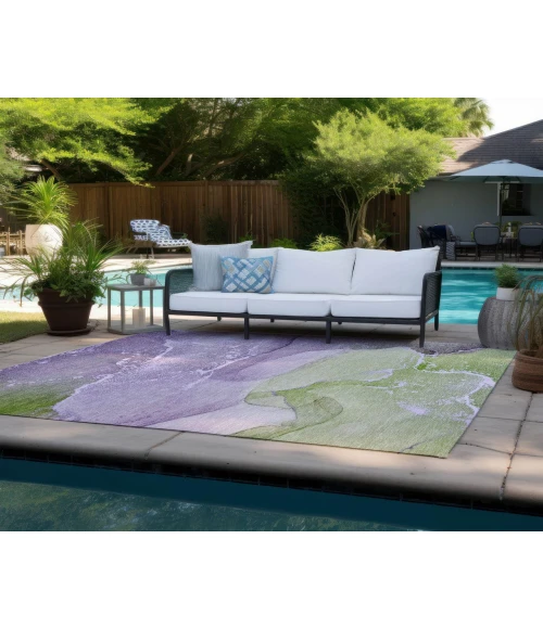 Chantille ACN517 Purple 2'6" x 3'10" Rug