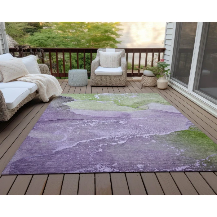 Chantille ACN517 Purple 8' x 10' Rug