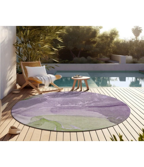 Chantille ACN517 Purple 8' x 8' Rug