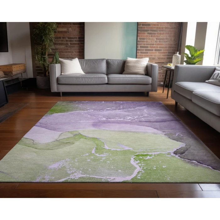 Chantille ACN517 Purple 8' x 10' Rug