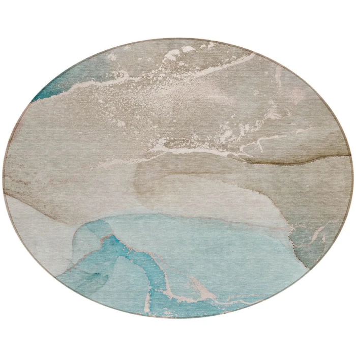 Chantille ACN517 Teal 8' x 8' Rug