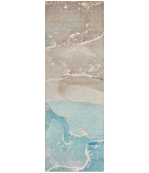 Chantille ACN517 Teal 2'3" x 7'6" Rug