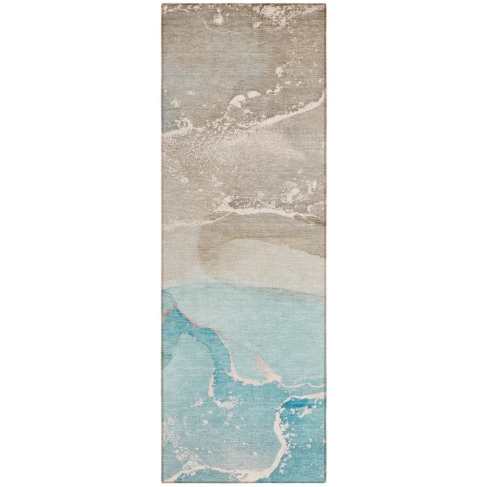 Chantille ACN517 Teal 2'3" x 7'6" Rug