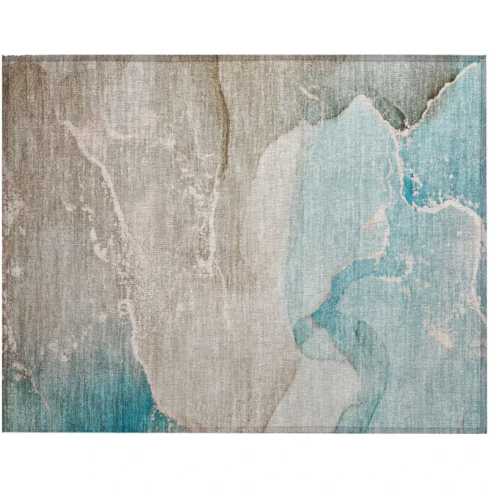 Chantille ACN517 Teal 1'8" x 2'6" Rug