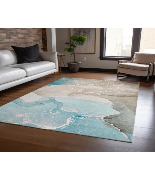 Chantille ACN517 Teal 8' x 10' Rug