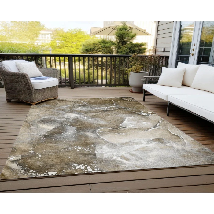 Chantille ACN518 Brown 8' x 10' Rug