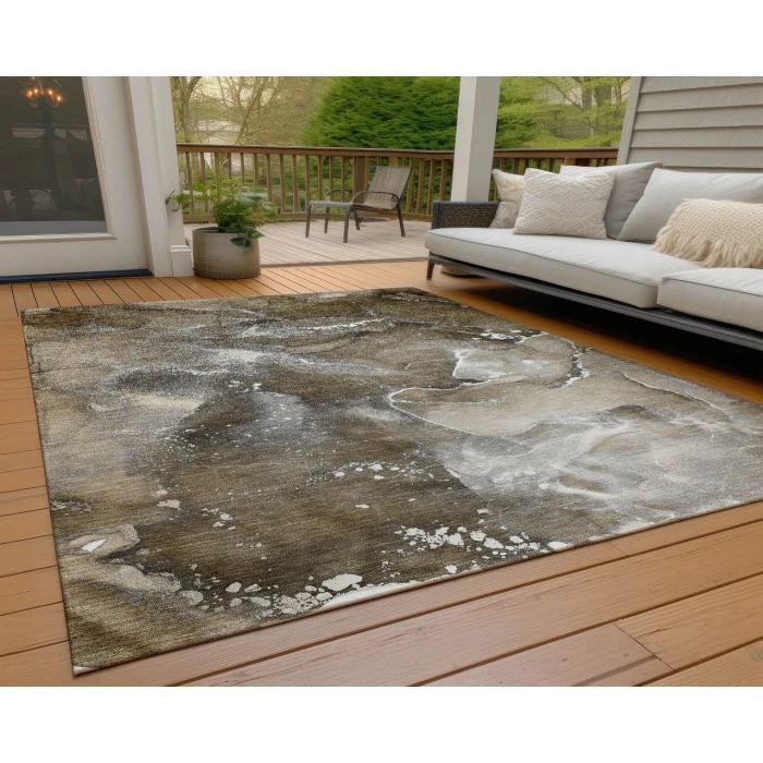 Chantille ACN518 Brown 8' x 10' Rug