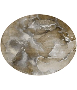 Addison Chantille ACN518 Brown 8 ft. x 8 ft. Round Rug