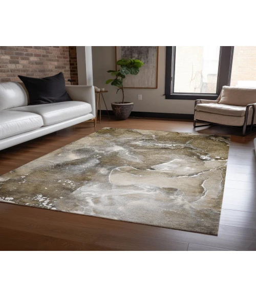 Chantille ACN518 Brown 5' x 7'6" Rug