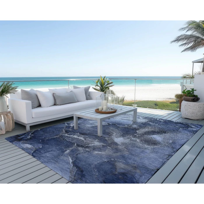 Chantille ACN518 Navy 8' x 10' Rug