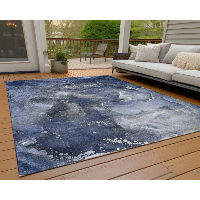 Chantille ACN518 Navy 8' x 10' Rug