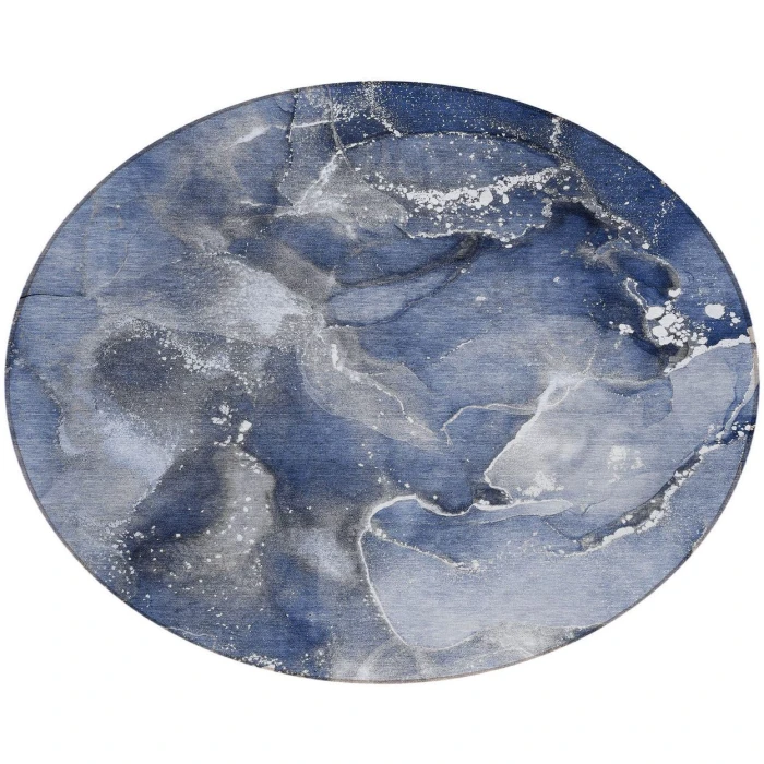 Chantille ACN518 Navy 8' x 8' Rug