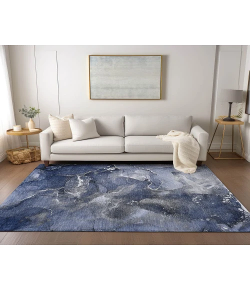 Chantille ACN518 Navy 2'6" x 3'10" Rug