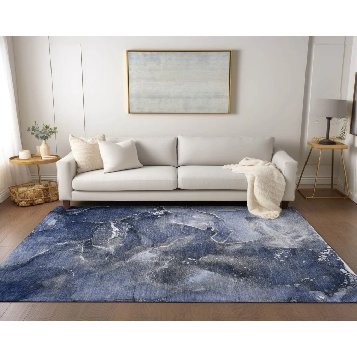 Chantille ACN518 Navy 8' x 10' Rug