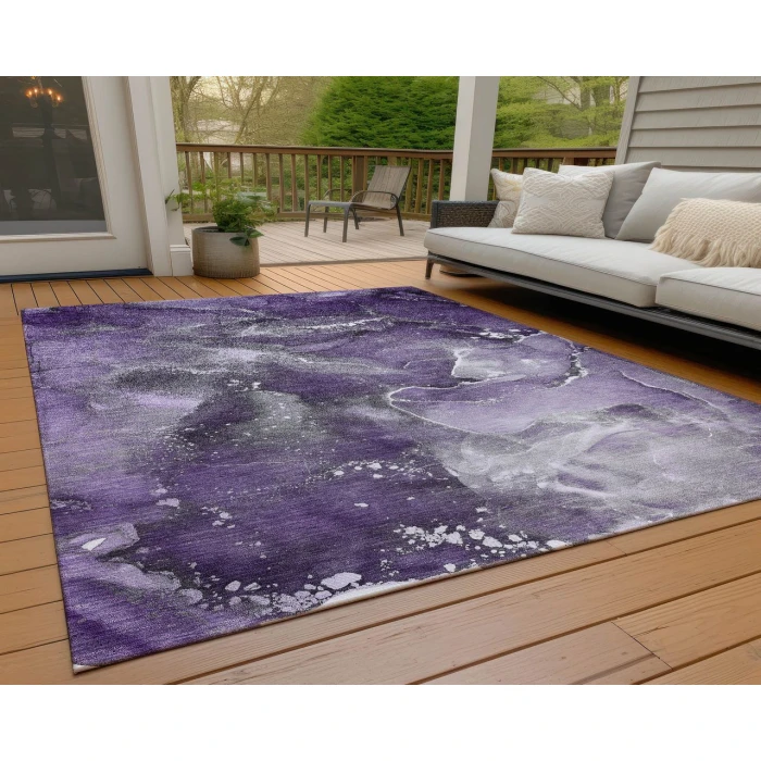 Chantille ACN518 Purple 9' x 12' Rug