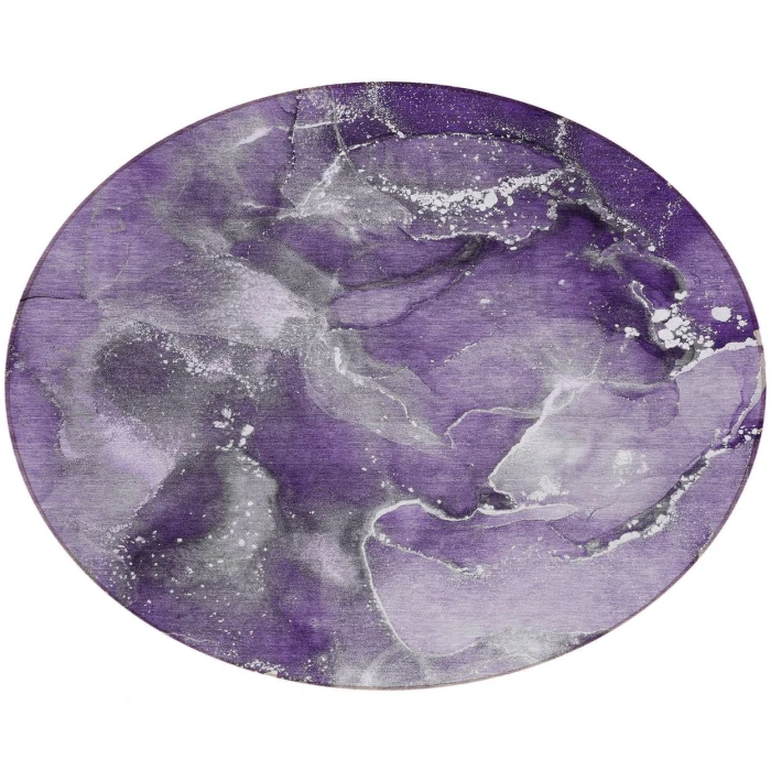 Chantille ACN518 Purple 8' x 8' Rug