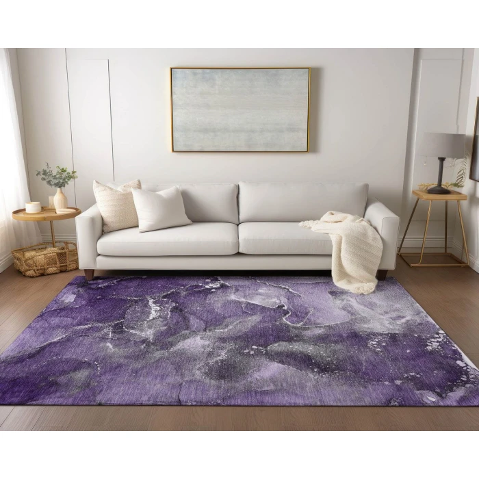 Chantille ACN518 Purple 9' x 12' Rug