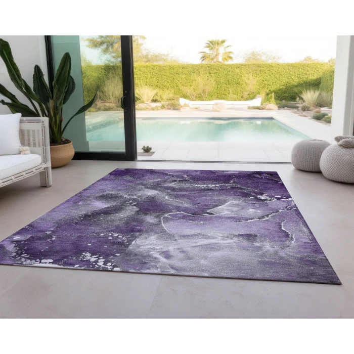 Chantille ACN518 Purple 9' x 12' Rug