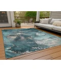 Chantille ACN518 Teal 9' x 12' Rug