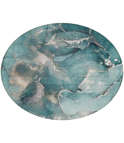 Chantille ACN518 Teal 8' x 8' Rug