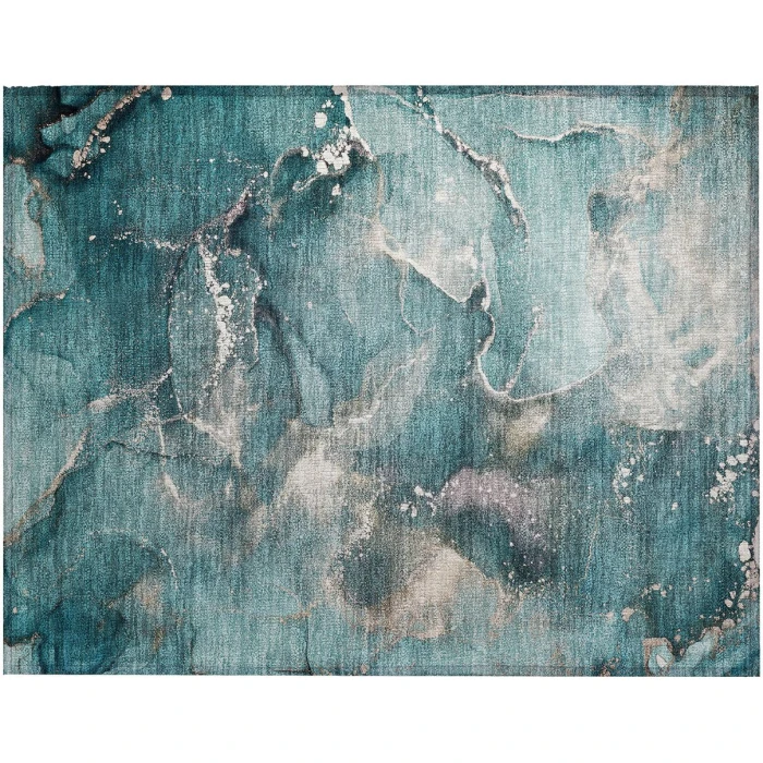 Chantille ACN518 Teal 1'8" x 2'6" Rug